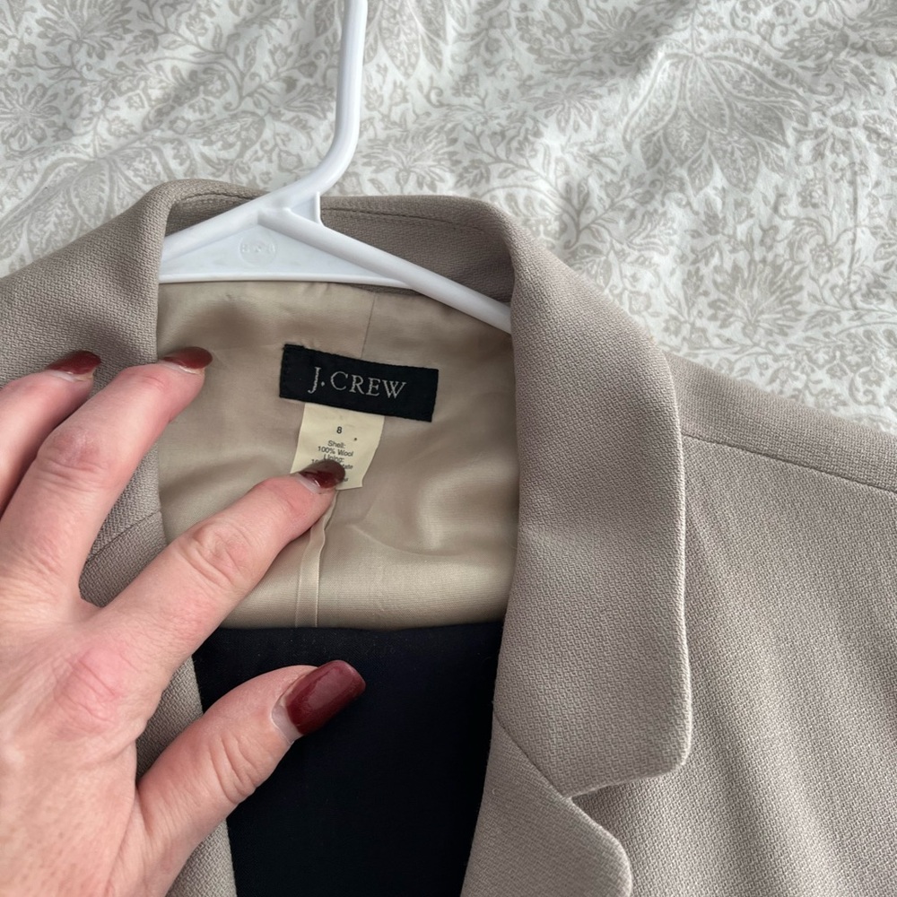 J. Crew Women's Tan Blazer